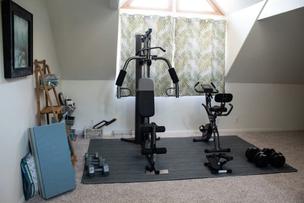 At home gym equipment