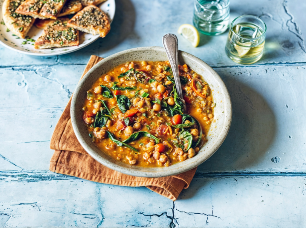 anti-inflammatory meal Turmeric and Chickpea Stew
