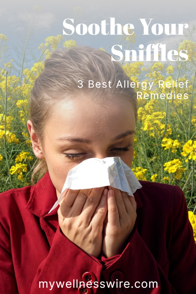 Best allergy relief pin image