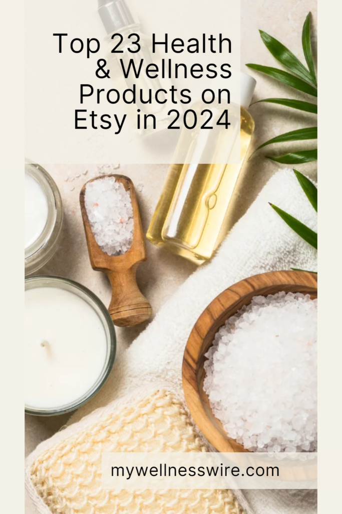 Best wellness products on etsy pin image