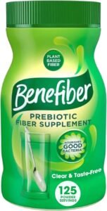 Prebiotic Fiber, one of the best supplements for gut health and weight loss.